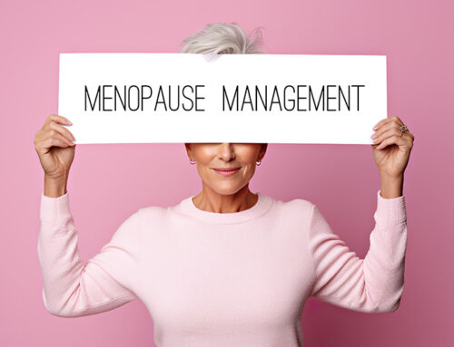 Frau in der Menopause